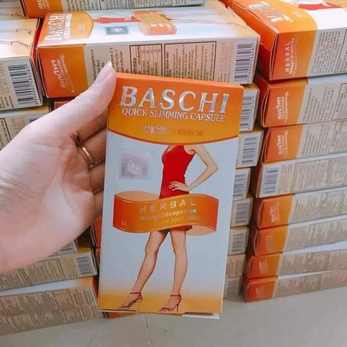 Giảm Cân Nhanh Baschi Cam Thái Lan | Hộp 30 Viên Chính Hãng