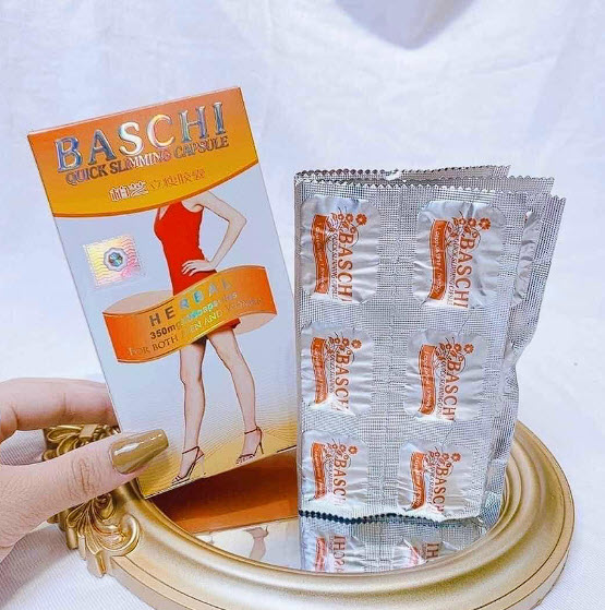 Giảm Cân Nhanh Baschi Cam Thái Lan | Hộp 30 Viên Chính Hãng