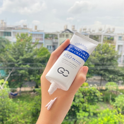 Kem chống nắng GC Nature Sun Cream Hàn Quốc 60ml Chính Hãng