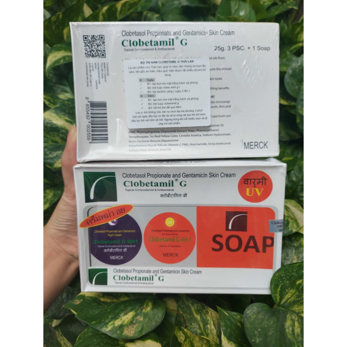 Bộ Kem Trị Nám Clobetamil G 4in1 Thái Lan Cao Cấp
