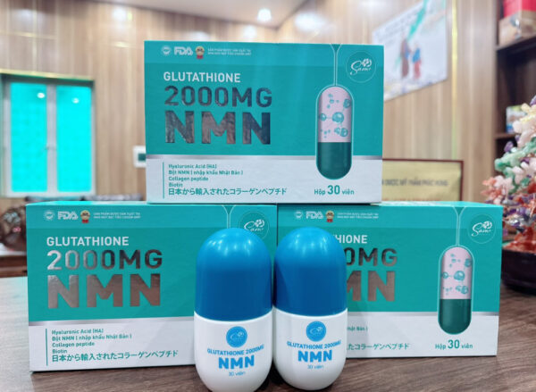 Vin Ung Glutathione 2000MG NMN - p Da, Chng Lo Ha