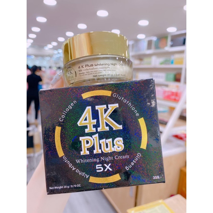 Kem 4K Plus 5X Thái Lan - Chống Lão Hóa, Sáng Da, Giảm Thâm