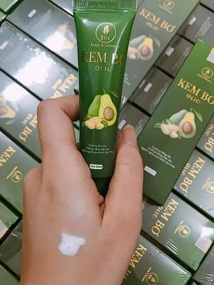 Kem Dưỡng Trắng Bơ Olic - Làm Trắng, Chống Nắng, Dưỡng Ẩm