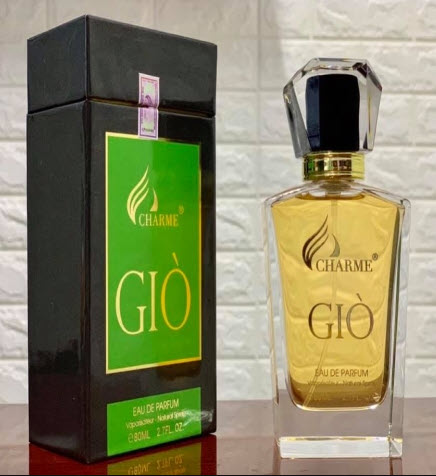 Nước Hoa Nam Charme Giò 80ml | Nam Tính Và Cuốn Hút