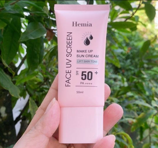 Kem Chống Nắng HEMIA SPF50 PA+++ – Nâng Tông, Chống Nắng