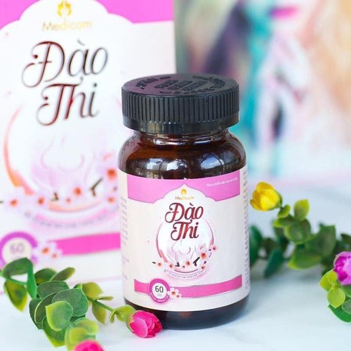 Viên Uống Đào Thi – Cân Bằng Nội Tiết, Làm Đẹp Da
