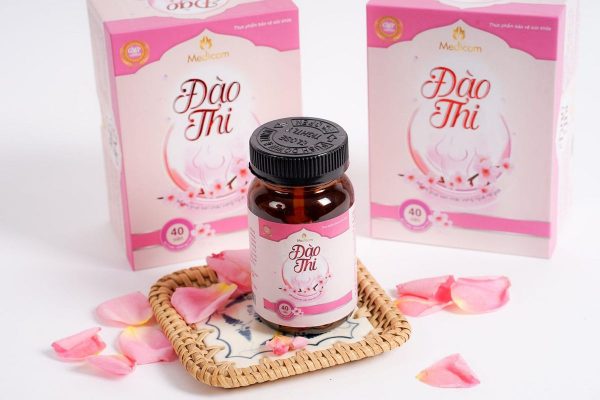 Viên Uống Đào Thi – Cân Bằng Nội Tiết, Làm Đẹp Da