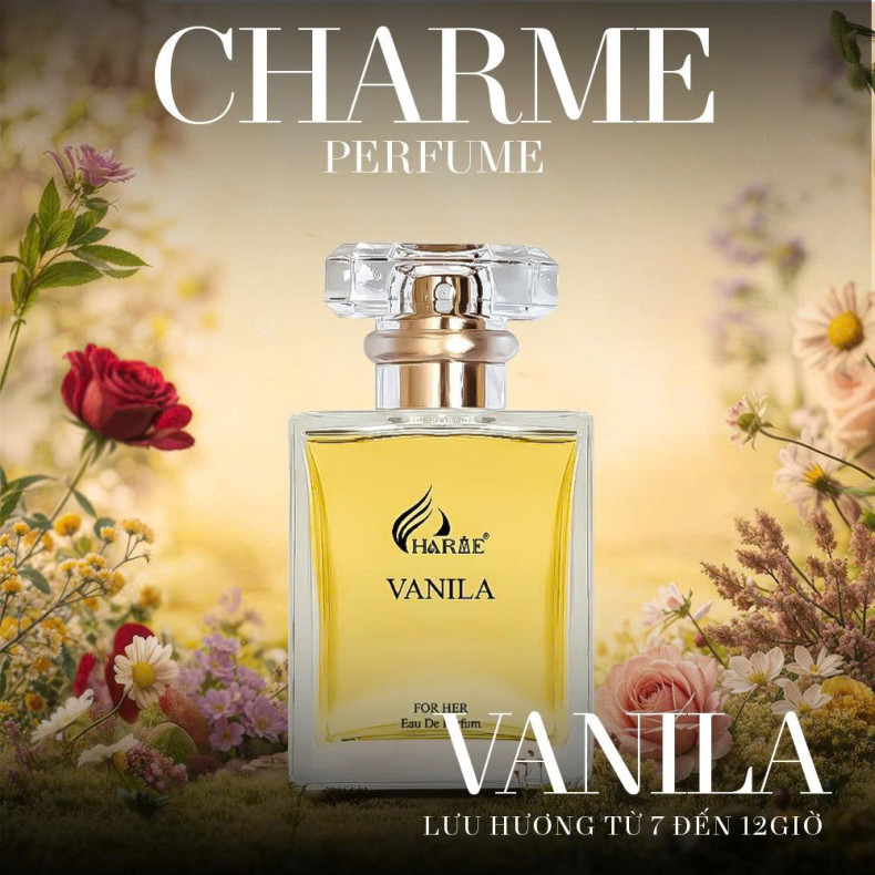 Nước Hoa Nữ Charme Vanilla Chính Hãng