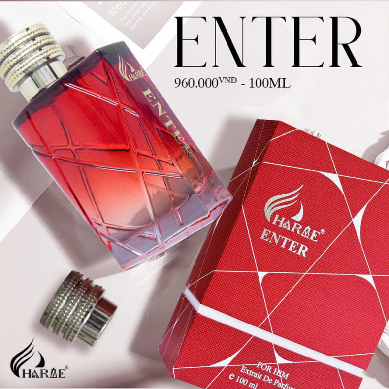 Nước Hoa Charme Enter 100ml – Hương Nam Tính, Phóng Khoáng