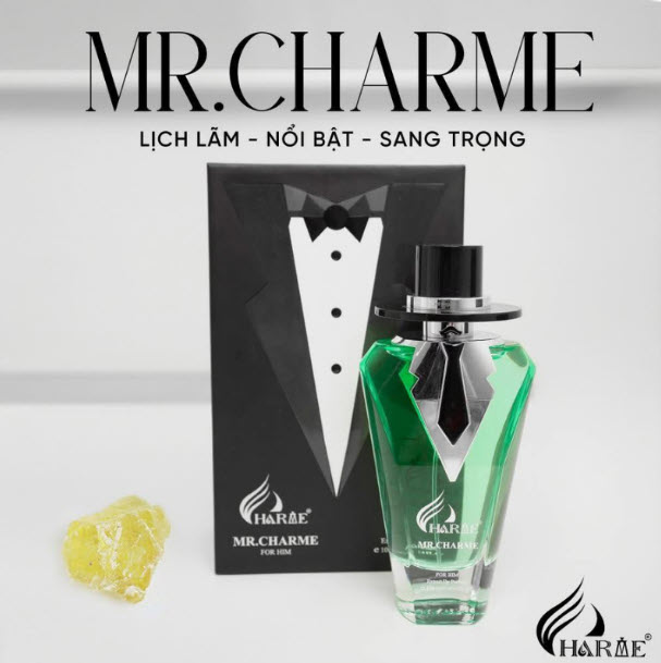 Nước Hoa Nam Mr. Charme 2024 – Hương Oriental Lịch Lãm