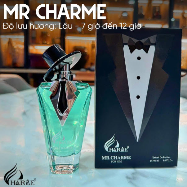 Nước Hoa Nam Mr. Charme 2024 – Hương Oriental Lịch Lãm