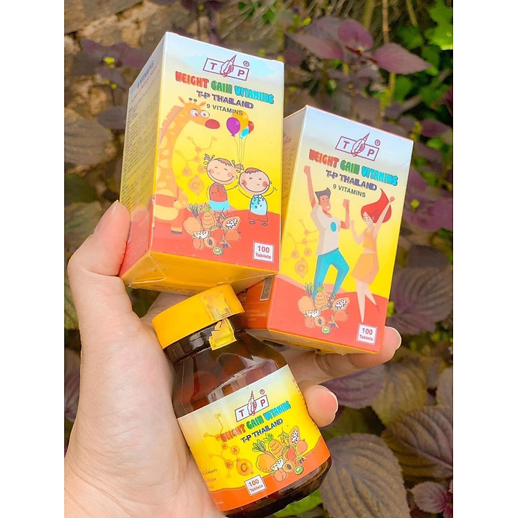 Vitamin Tăng Cân TP Thái Lan 100 viên | Chính Hãng