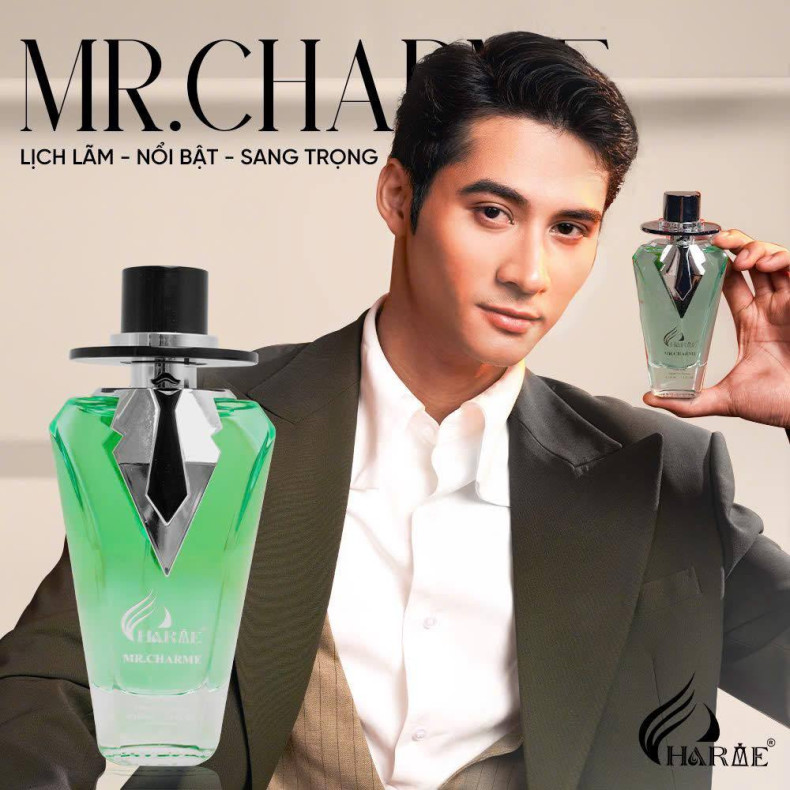 Nước Hoa Nam Mr. Charme 2024 – Hương Oriental Lịch Lãm
