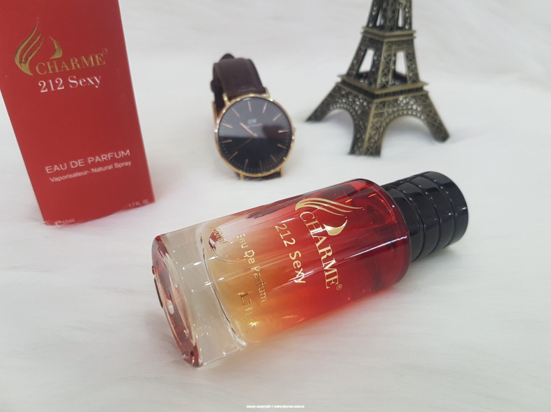 Nước Hoa Nam Charme 212 Sexy 50ml – Hương Gợi cảm, Cá tính