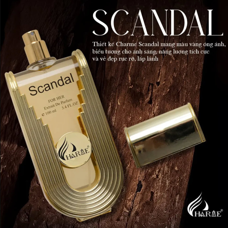 Nước Hoa Nữ Charme Scandal 100ml – Hương quyến rũ, bí ẩn