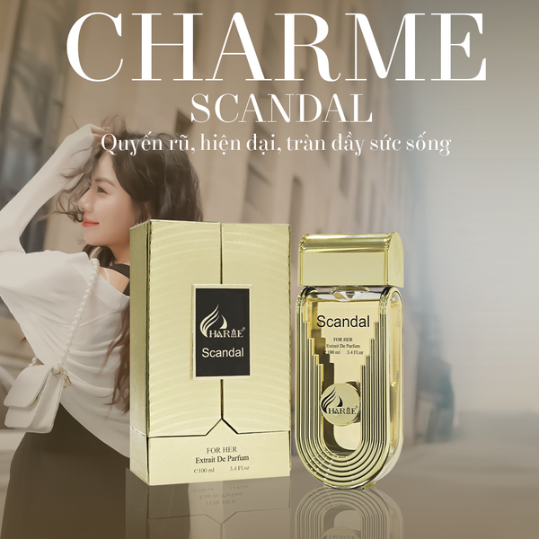 Nước Hoa Nữ Charme Scandal 100ml – Hương quyến rũ, bí ẩn