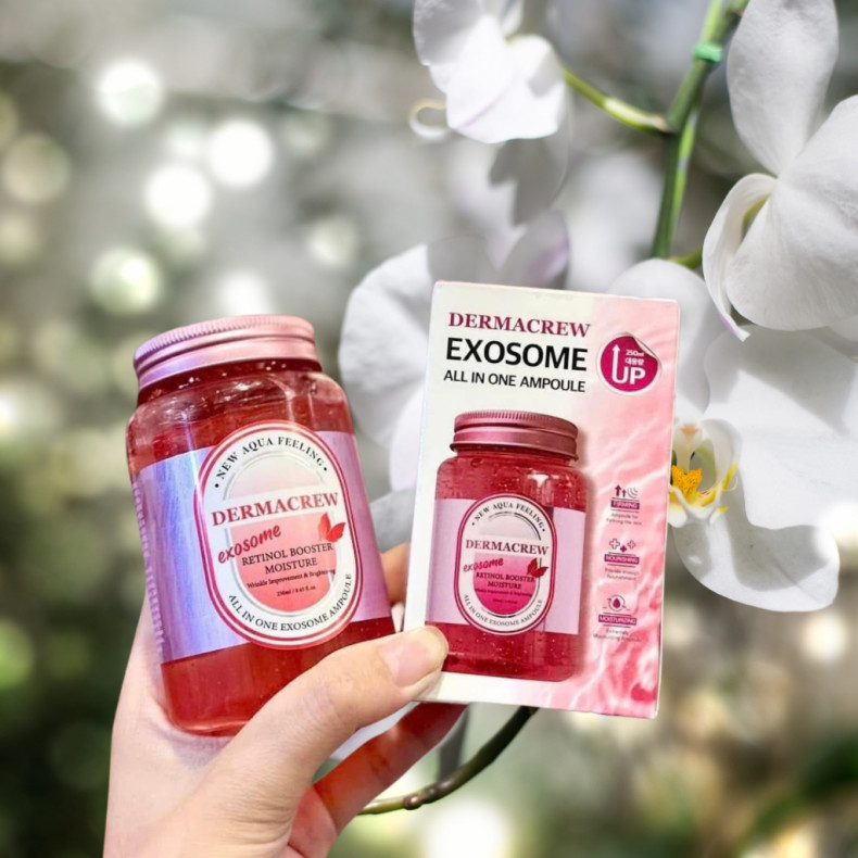 Tinh Chất Dermacrew Exosome All In One Ampoule – Retinol Booster Moisture