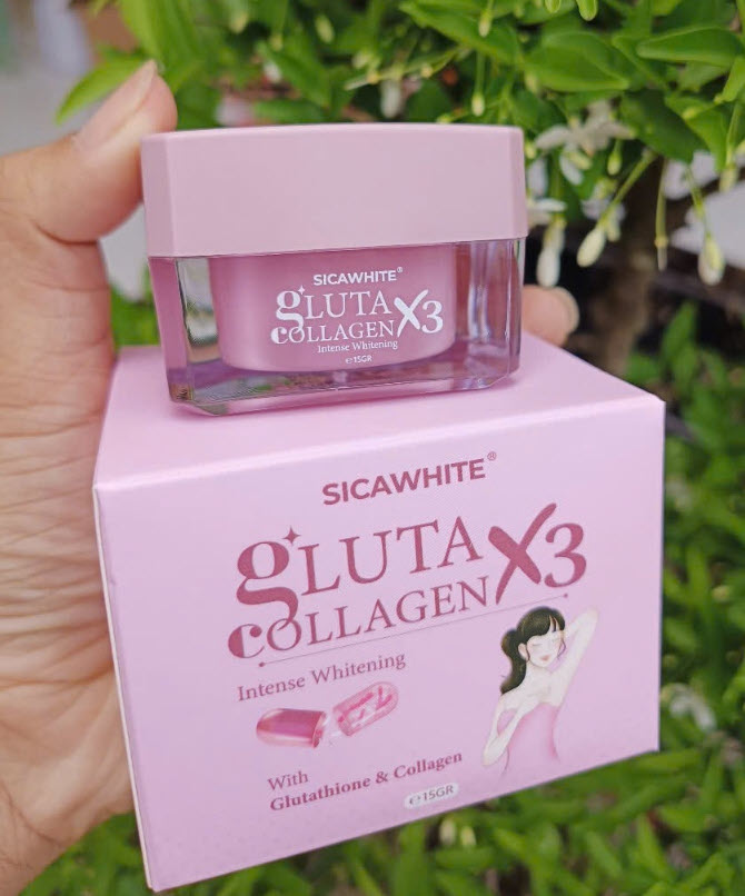 Kem Trị Thâm Nách Gluta Collagen x3 Sica White