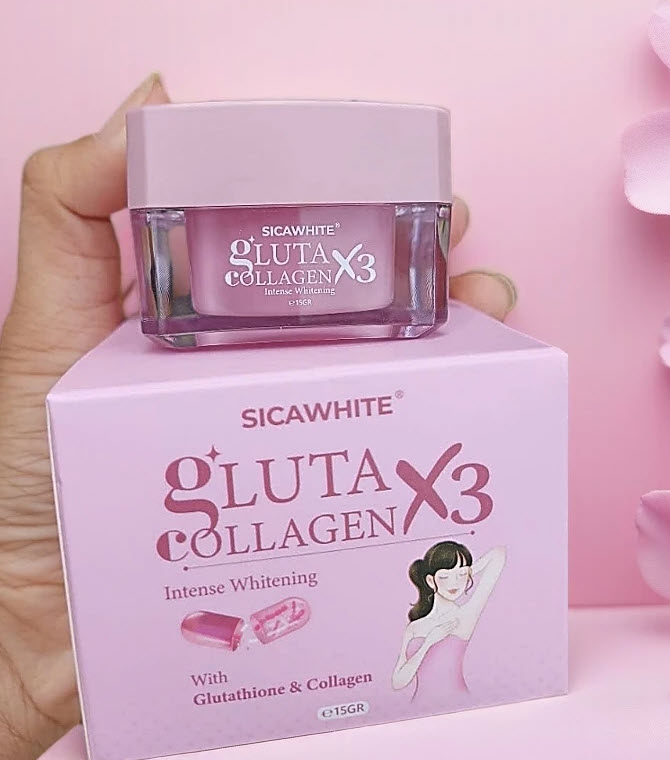 Kem Trị Thâm Nách Gluta Collagen x3 Sica White 10g