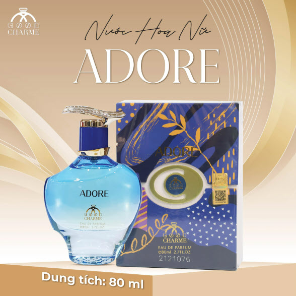 Nước Hoa Nữ Good Charme Adore 80ml – Trẻ Trung, Sang Trọng