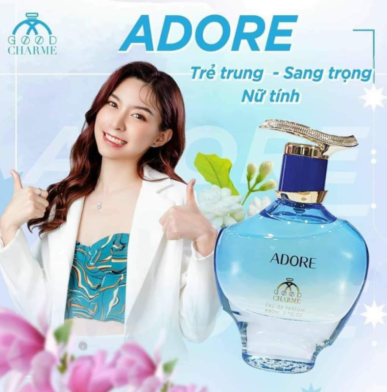 Nước Hoa Nữ Good Charme Adore 80ml – Trẻ Trung, Sang Trọng