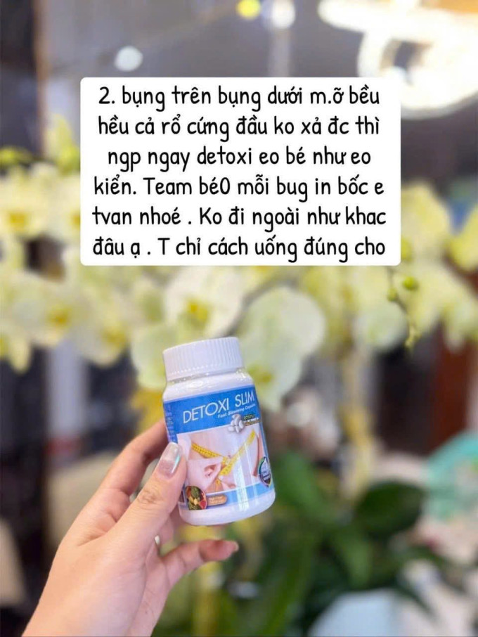 Giảm Cân Detoxi Slim - giảm Nhanh 3-5Kg, An Toàn, Hiệu Quả