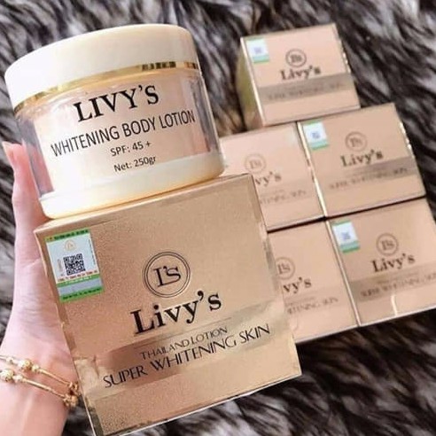 Kem Body Livy’s Vàng Thái Lan 250g - Hàng Chính Hãng