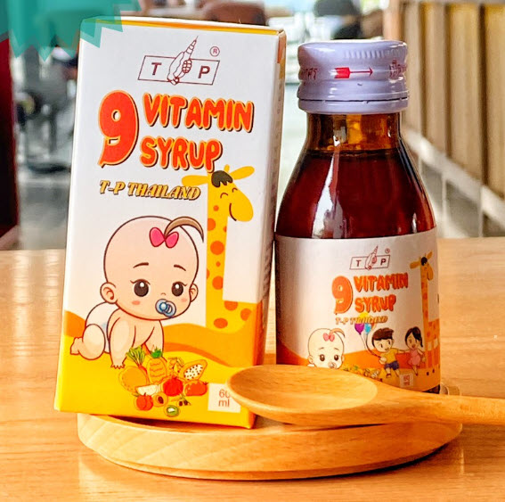 Siro 9 Vitamin Syrup TP Thái Lan - Tăng Cân Hiệu Quả